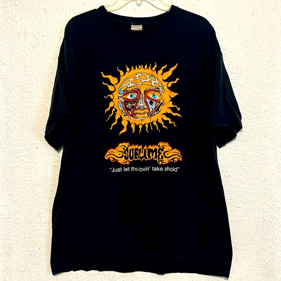 Other - Sublime just let the Lovin take a hold- black graphic design, T-shirt, size XL